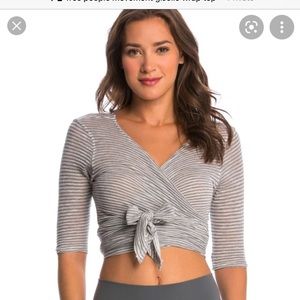 FREE PEOPLE MOVEMENT - Giselle Wrap Top - small